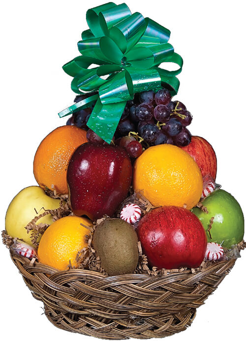 Cheerful Fruit Basket
