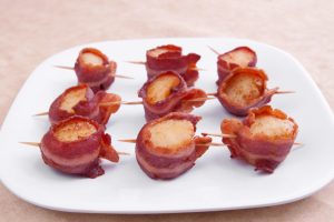 scallops wrapped in bacon