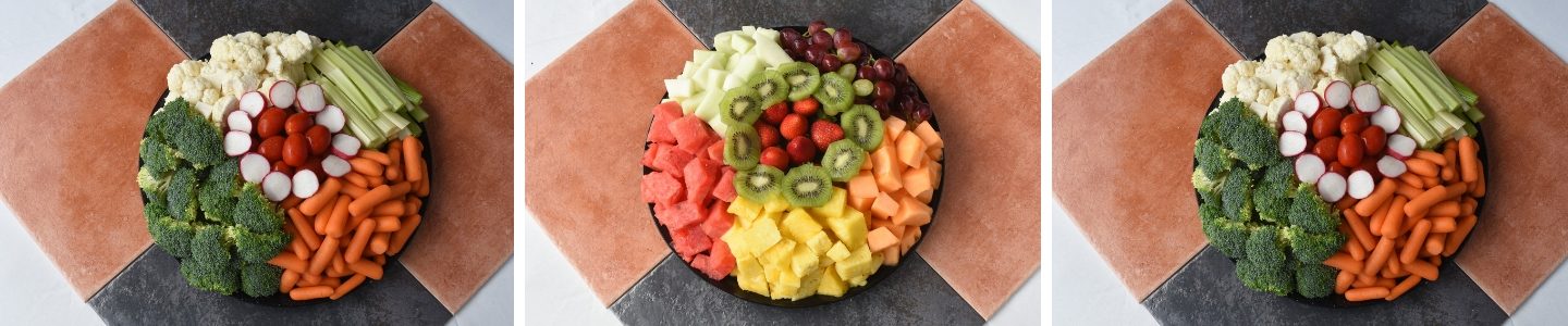 Fruit and vegetable header