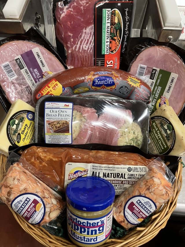 Lancaster County Favorite Meat & Cheese Gift Basket