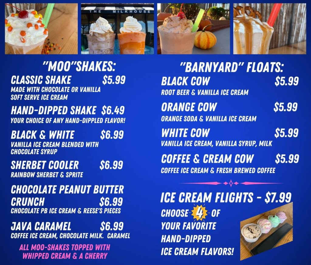 moo-shakes menu